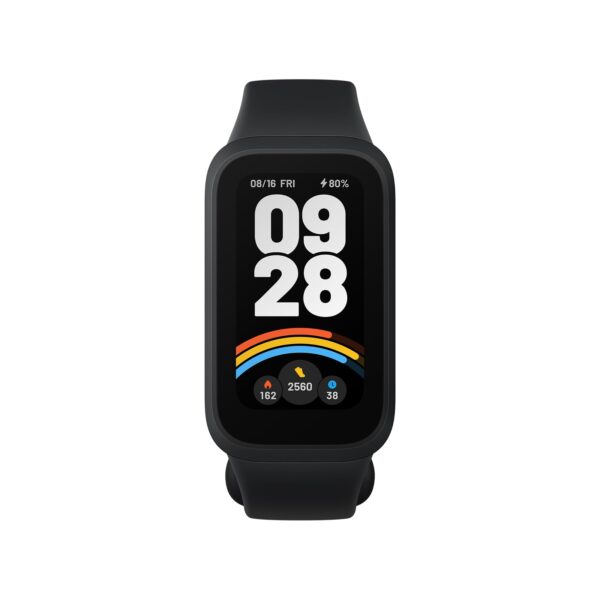 XIAOMI Smart Band 9 Active Global Version, 1.47'' 60Hz Display, 18-Day Battery, 5ATM Waterproof Fitness Tracker with All-Day Health Monitor, 50 Sports Modes (Black)