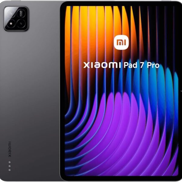 Xiaomi Pad 7 Pro Ai WiFi Version Global (No Calls or Text) 11.2 inches 3.2K 144Hz 8850mAh Bluetooth 5.4 Four Speakers 50 Mp Cam Model 24091RPADG (Gray, 512GB + 12GB)