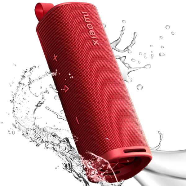Xiaomi Portable Bluetooth Speaker (30W), Sound, True Wireless Stereo, Bluetooth 5.4, IP70 Waterproof, Long Time Playback, Red